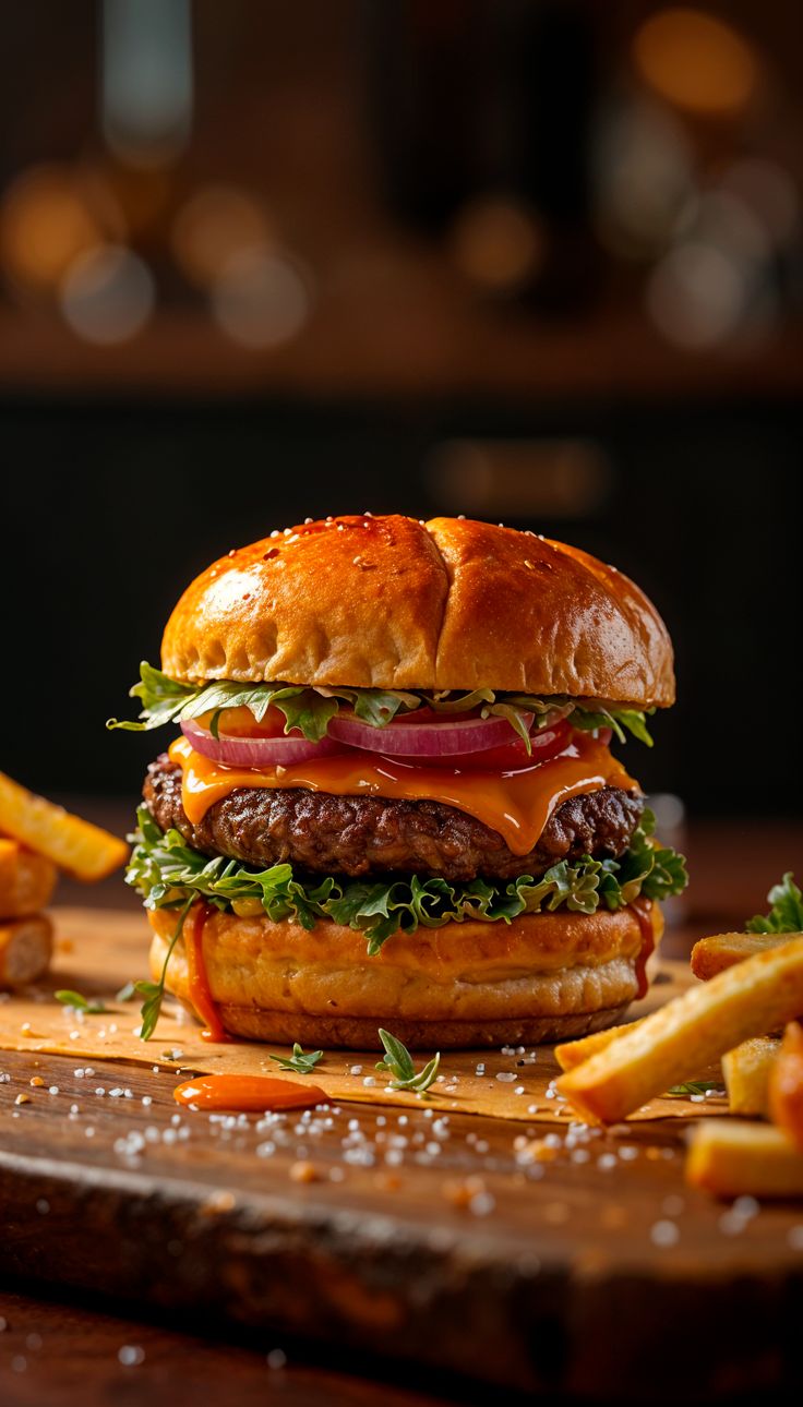 Cheddar Hamburger
